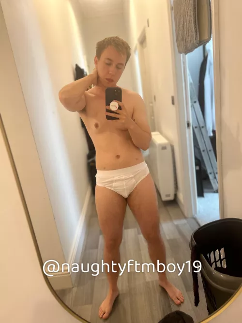New underwear… felt hot 😈 by naughtyftmboy19