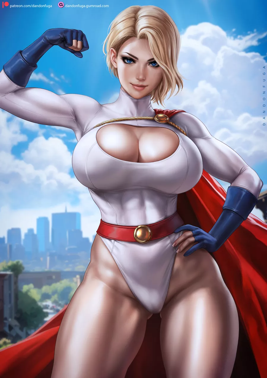 Power Girl (Dandonfuga) [DC] posted by Kuro-Oji