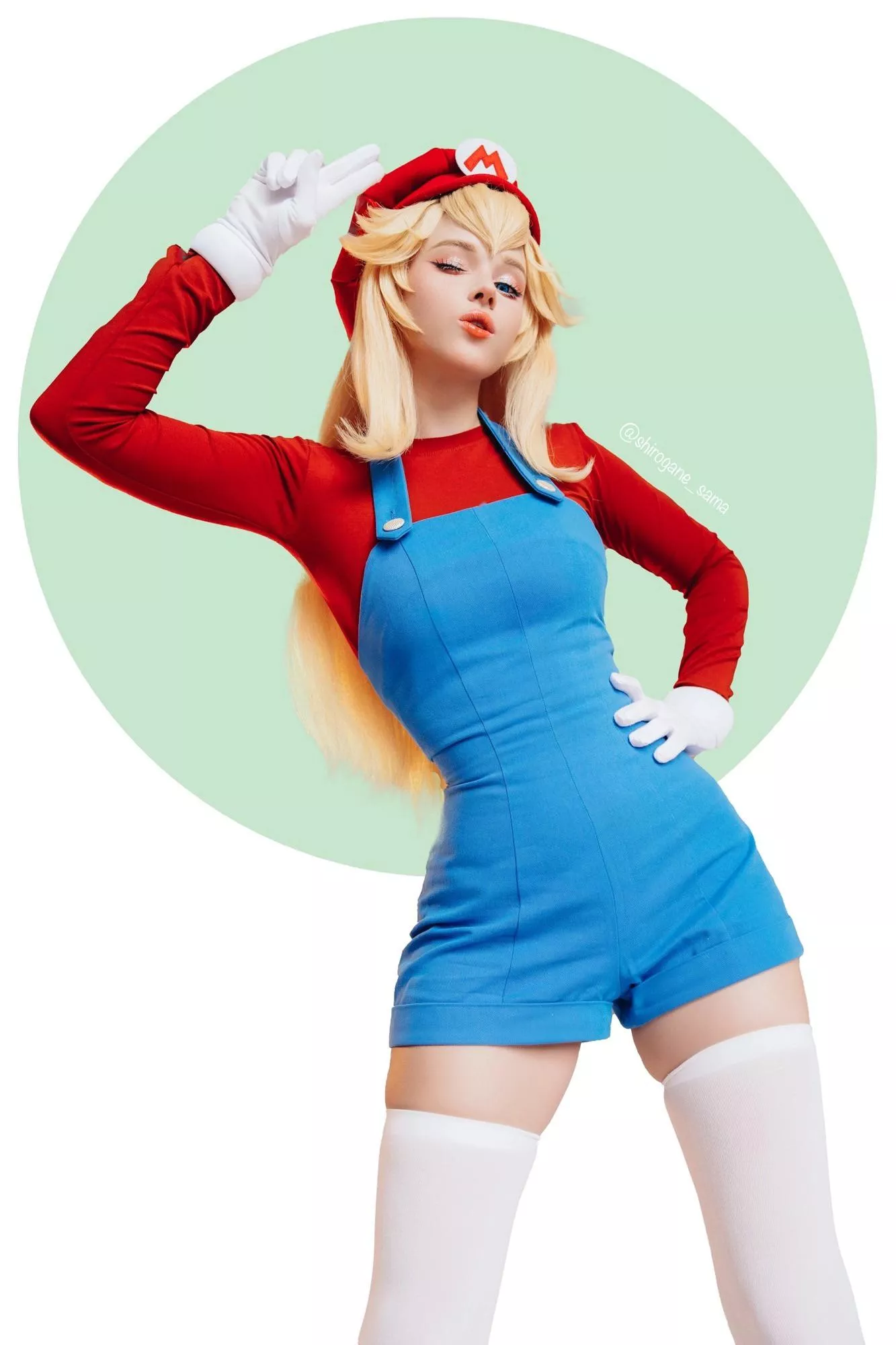 Princess Peach cosplay by Shirogane-sama posted by Shirogane_Sama