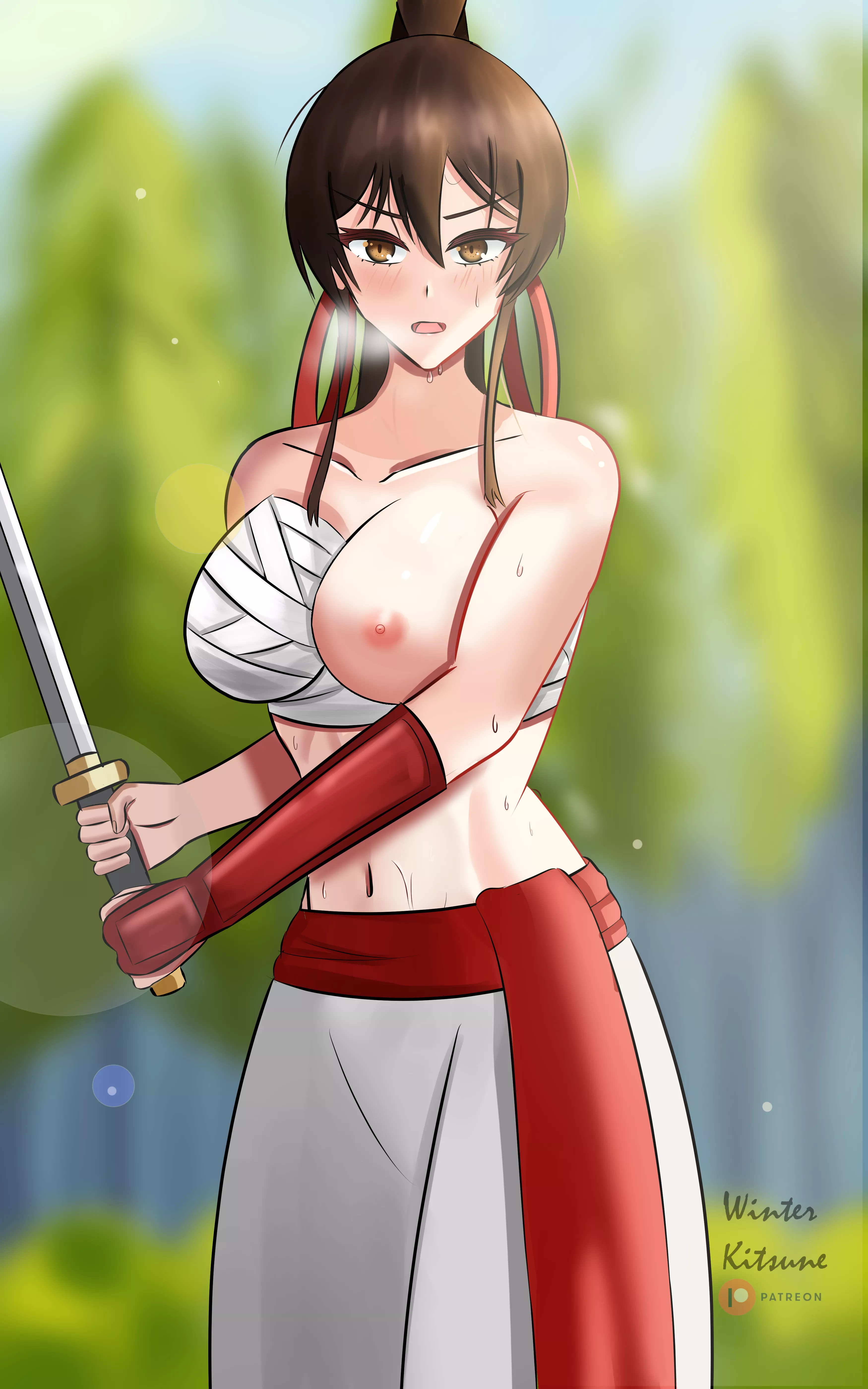 Sagiri (Hell's Paradise) [Winter Kitsune] posted by Winter_KitsuneArt