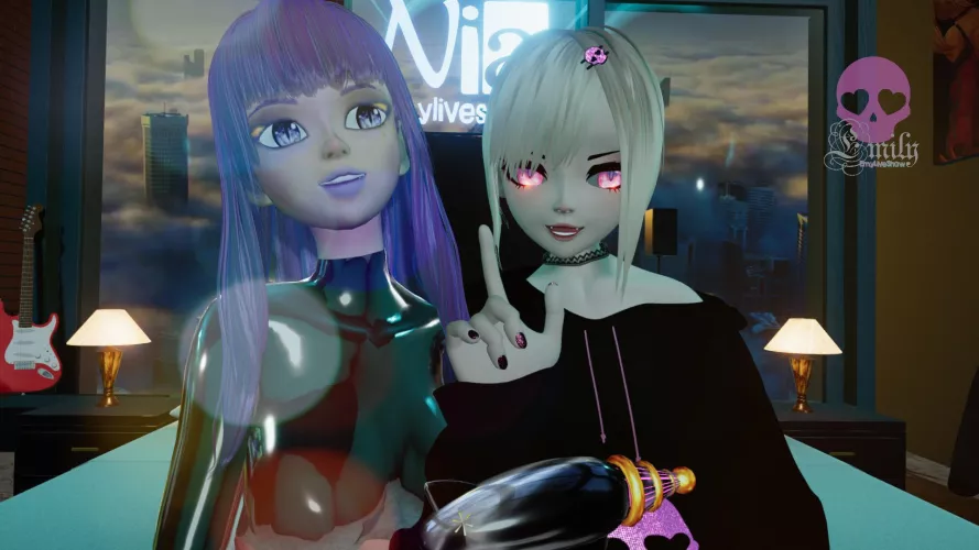 She came to me at night and we slept together ❤️ how should we start our day? https://chaturbate.com/emyliveshow by EmyLiveShow