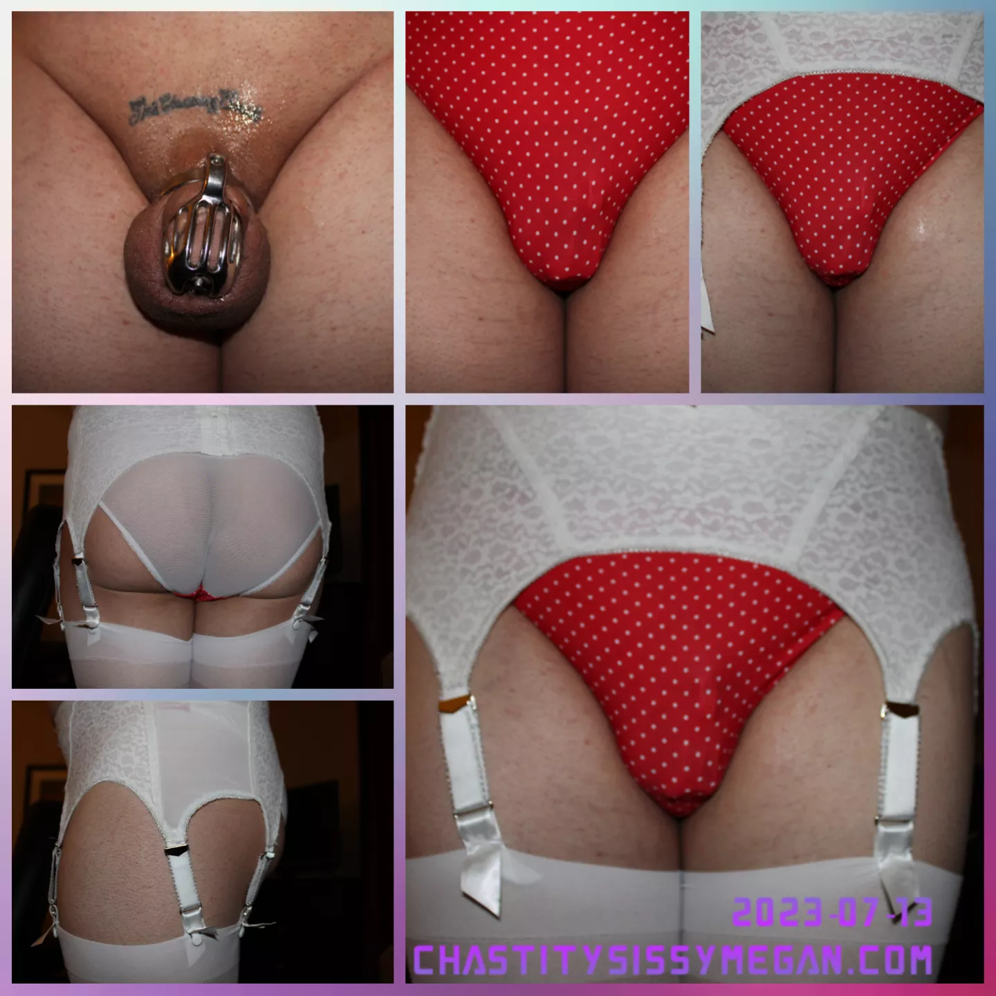 Sissy Uniform (Travel) and Chastity 2023-07-13 chastitysissymegan.com posted by ChastitySissyMegan