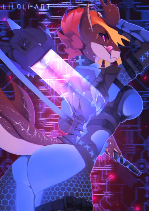 space shark(art by me) by liloli_art