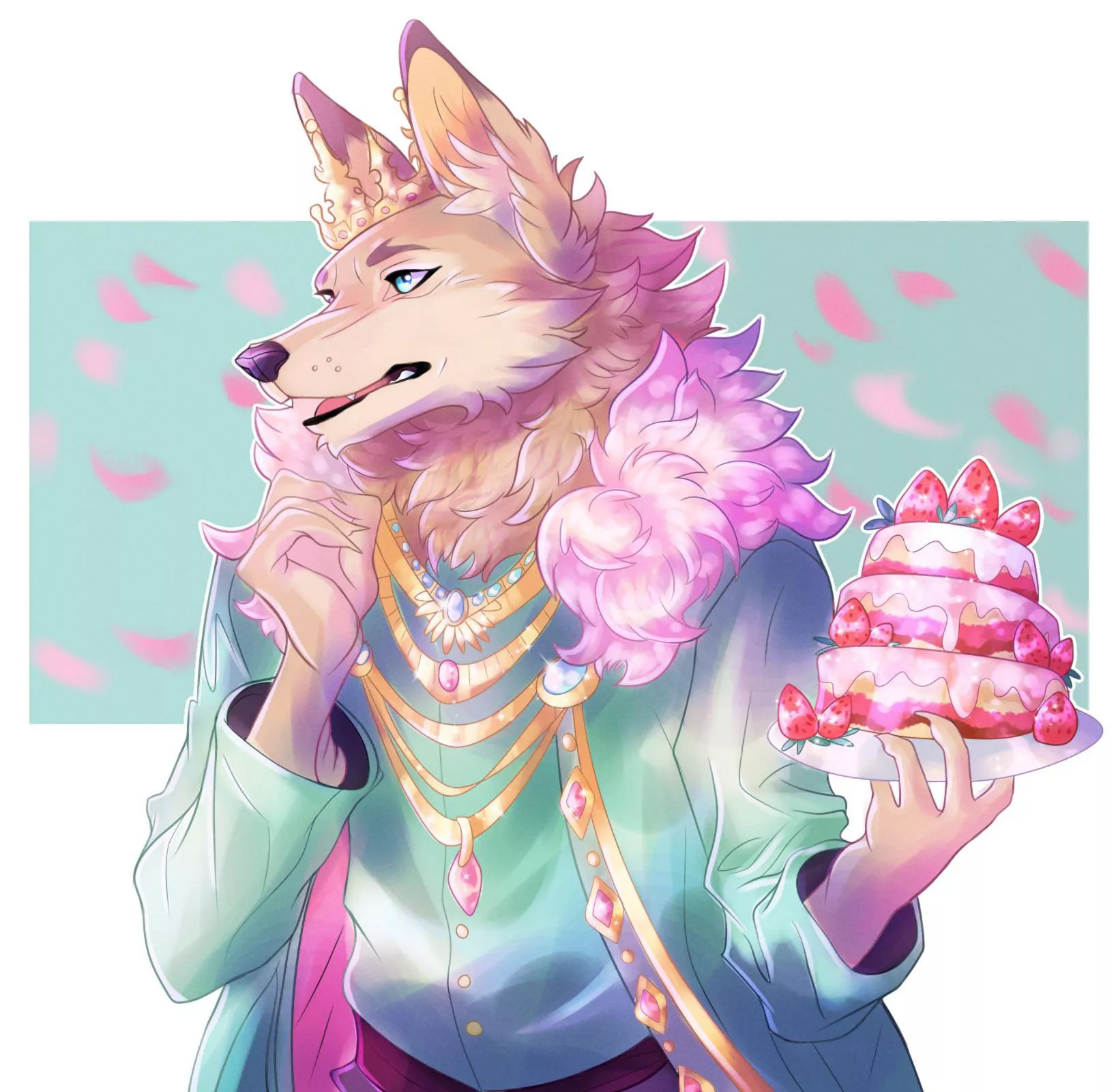 Sweets & Fashion (art by me!) posted by janey_cat