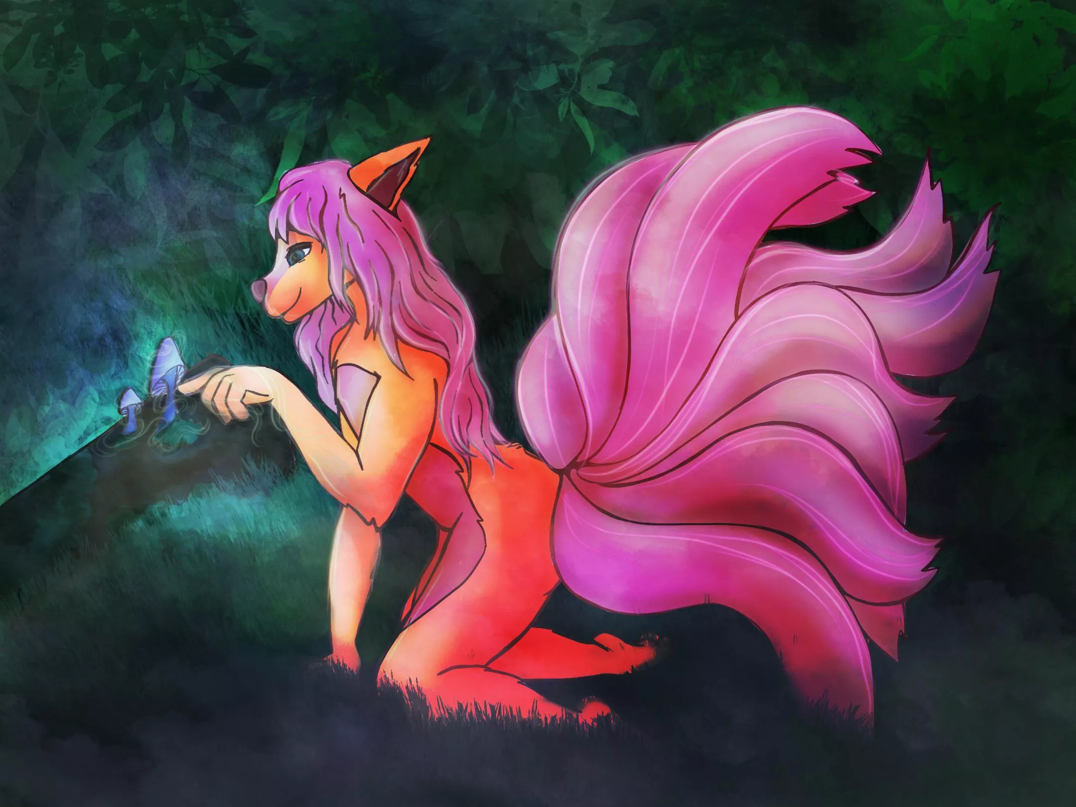 What hides in the forest :3 posted by Bubbly-Bird-8880