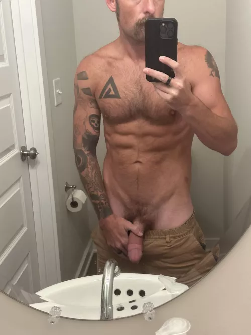 You can’t tell, but these are short shorts 🩳 help me take them off by paleo_is_carnivore