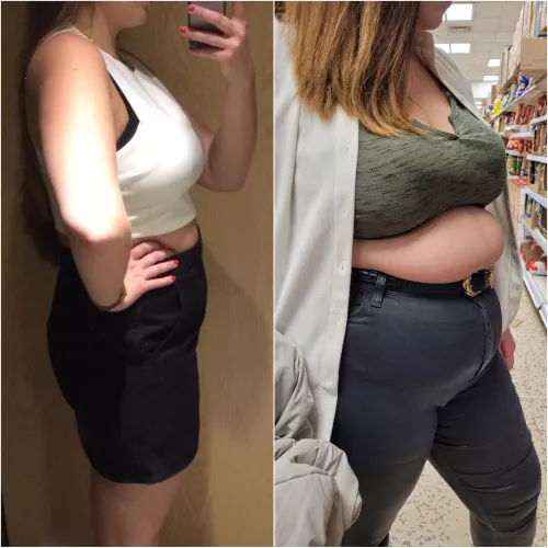 I love how much my belly bulges out now 😮‍💨 by Vincintas