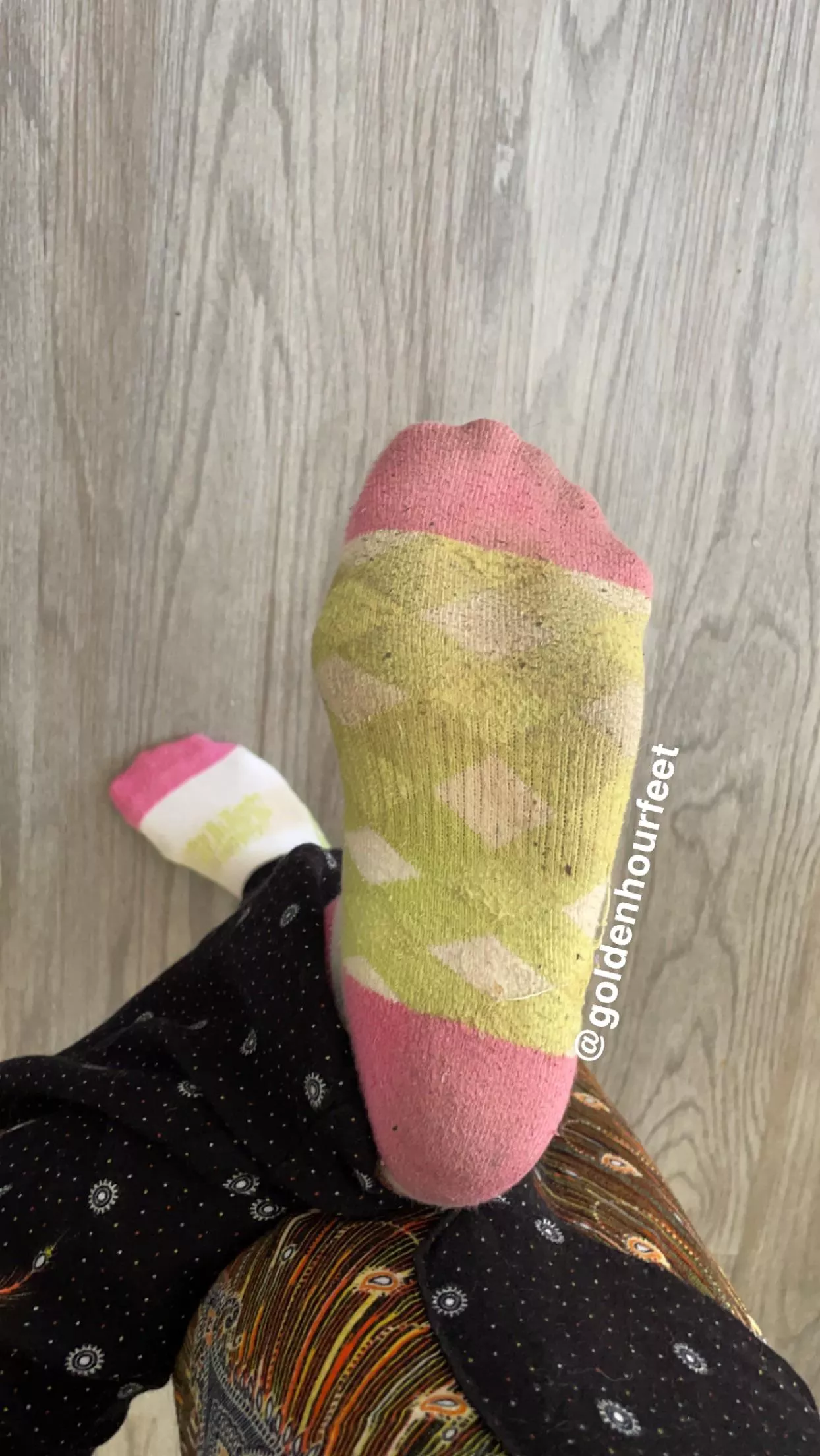 I’ve had this pair of socks for over 5 years🥵 [selling] posted by goldenhourfeet