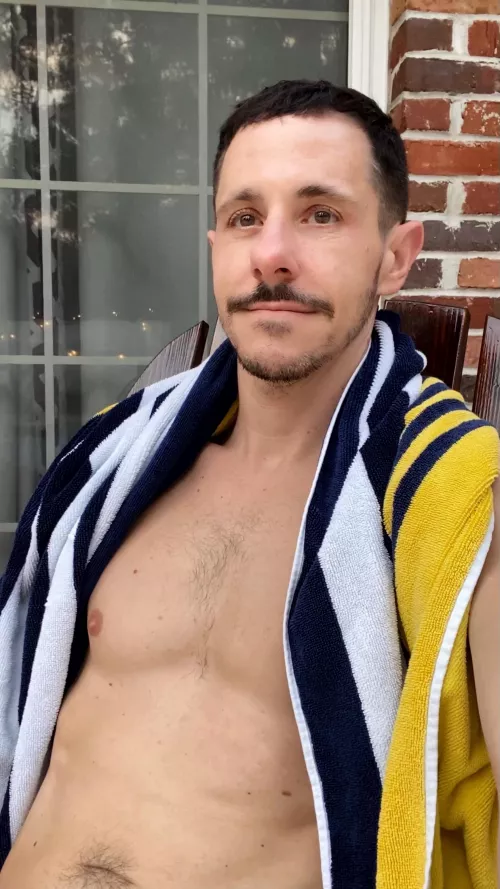 Just out of the pool. by rhh1977