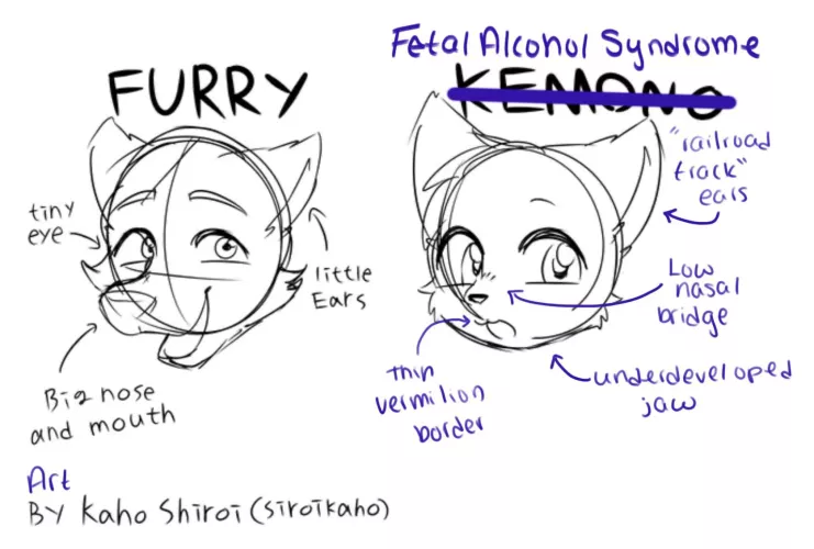 Kemonos are furries with fetal alcohol syndrome by SaladAssOutNow