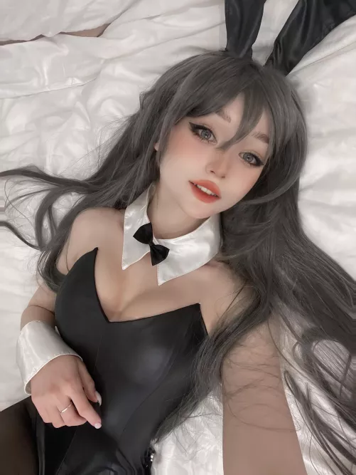 Mai Sakurajima by me (Bunny girl senpai) by callmemirurun