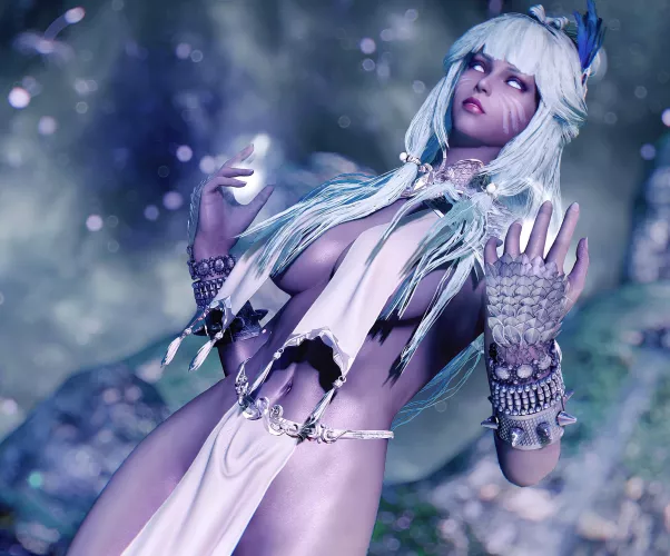 Moon and Frost by 970067238