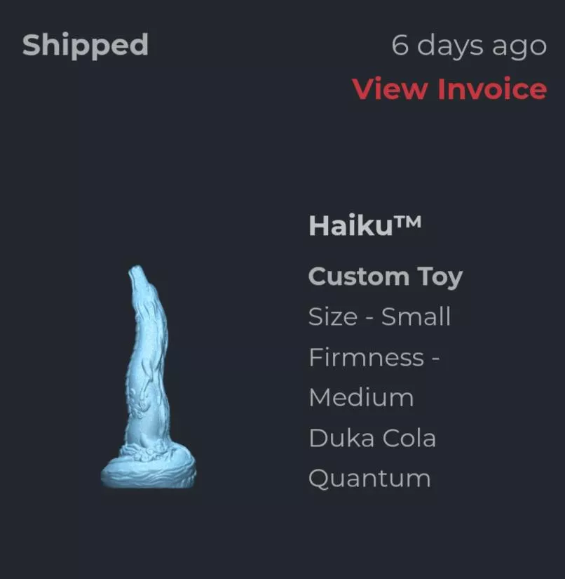 Officially the fastest I've ever had a custom toy shipped out; previous record was a week to the day from customs opening posted by skrooker