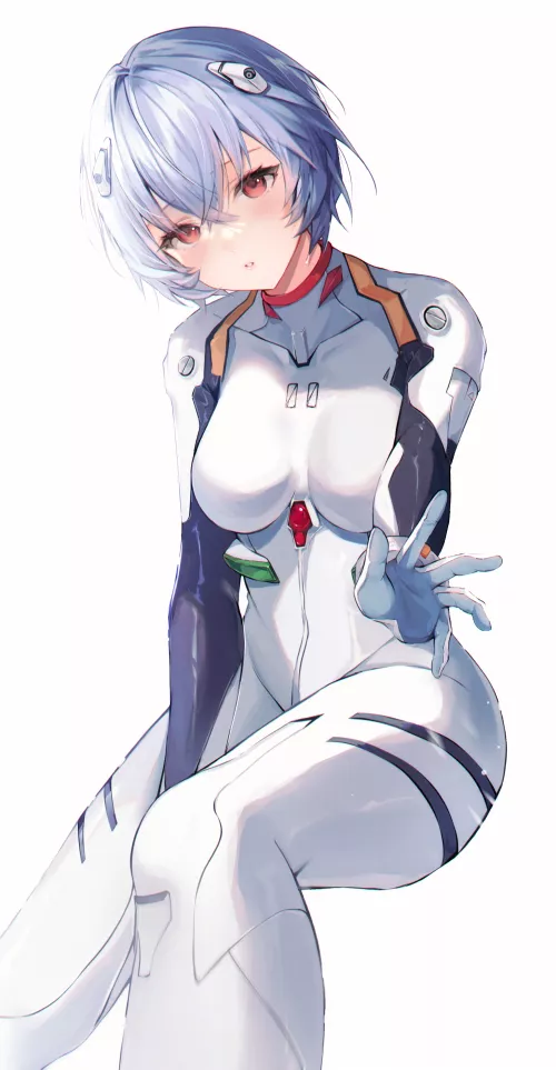 Rei Ayanami [Evangelion] by CheetahSperm18