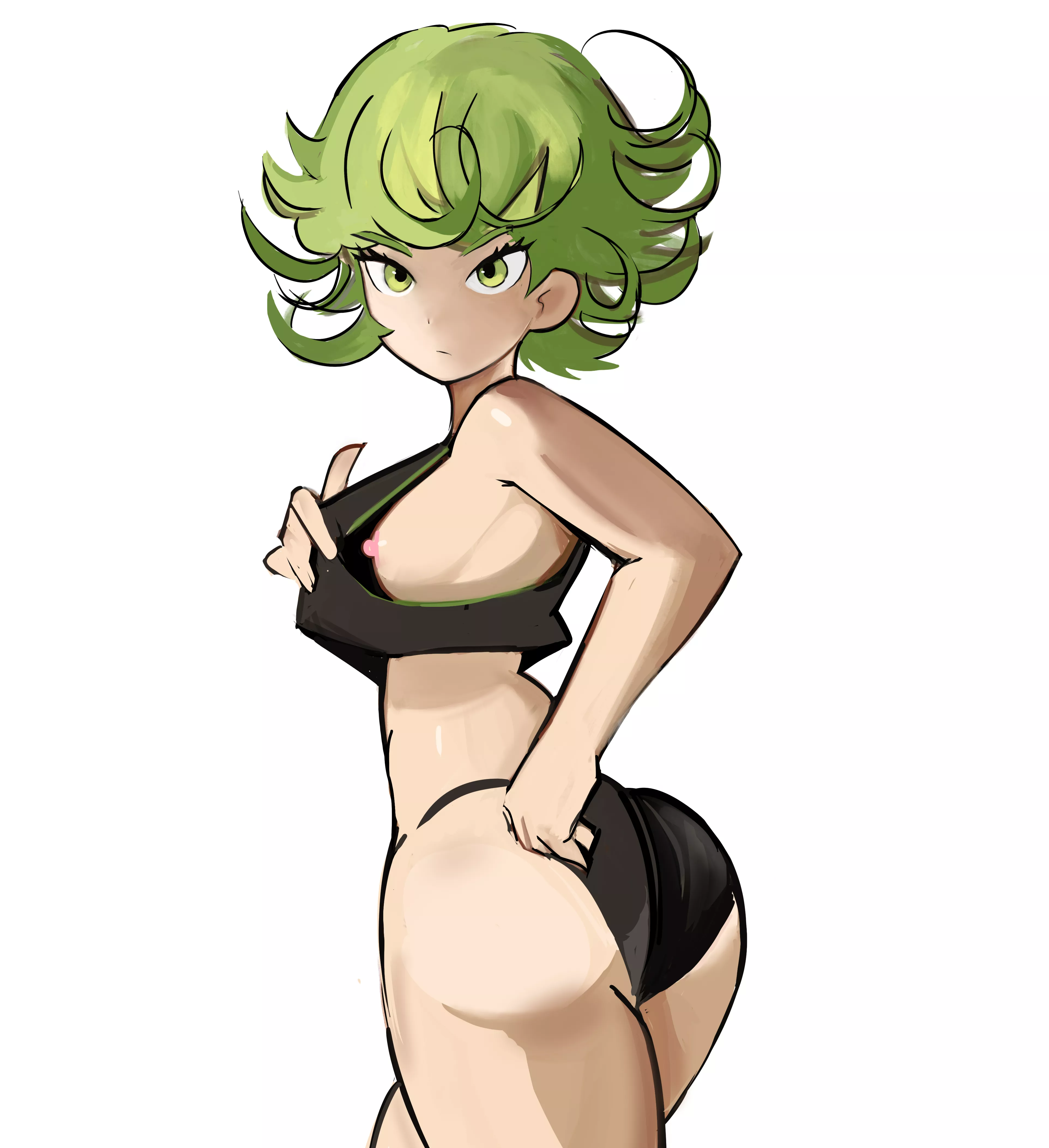 Tatsumaki in a cute bikini (Mnnabb) [One Punch Man] posted by mnnabb