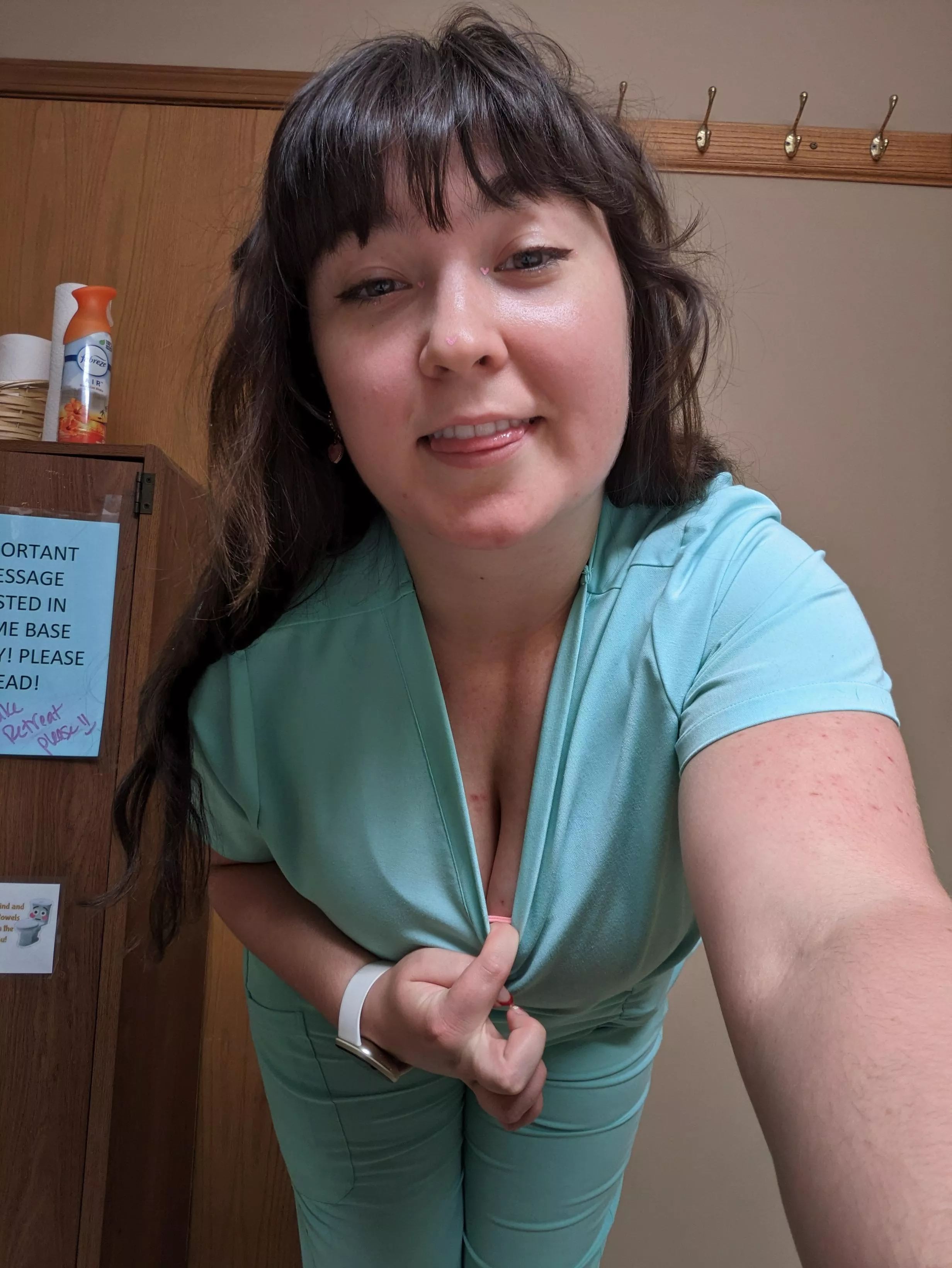 Bored at work posted by DelilahTheBaker