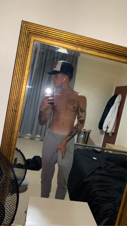 Do you like my sweatpants? by Witty-Month4980