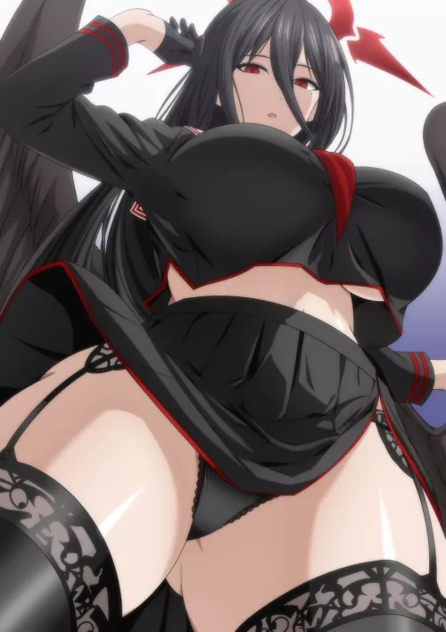 Hasumi Thighs [Blue Archive] by ArmorXIII