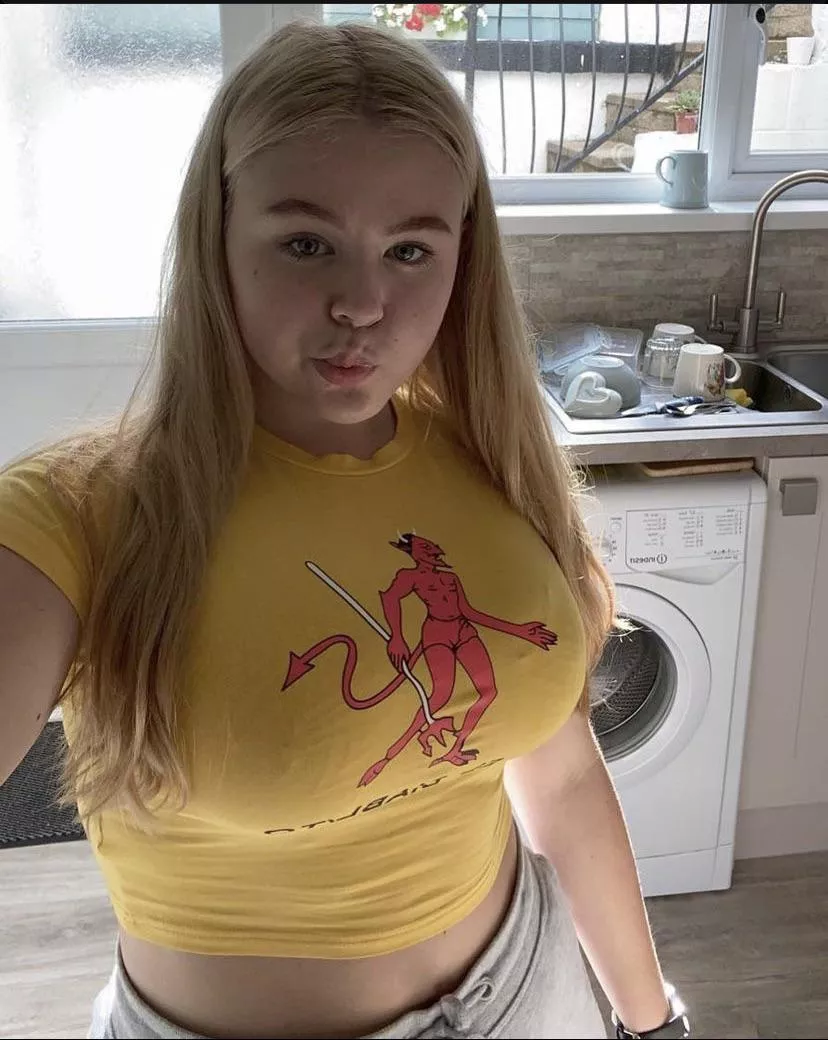 I bet it wasn’t a crop top before posted by NoProfession9620