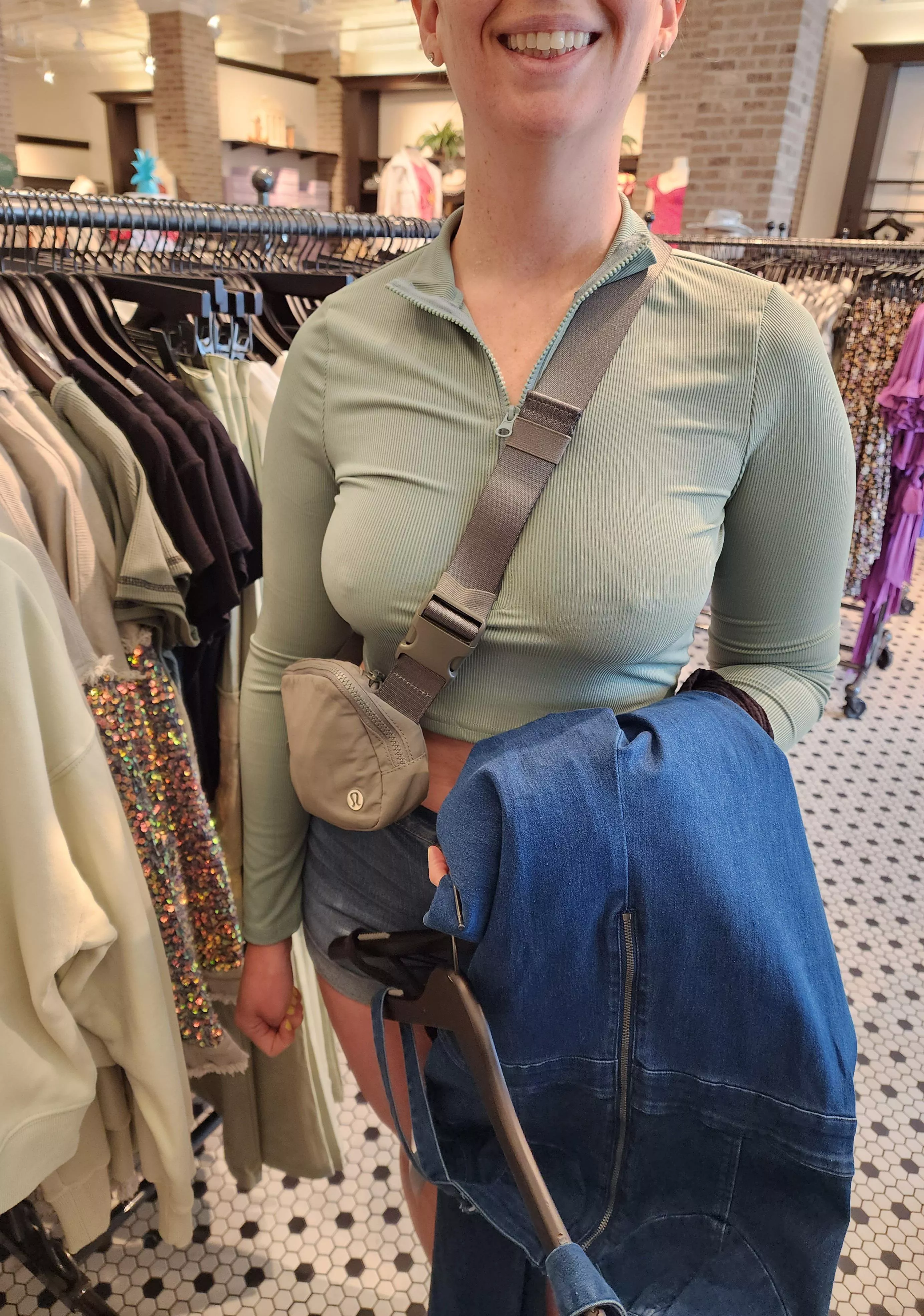 I love shopping for more tops that will look good braless posted by TimidLilyGirl