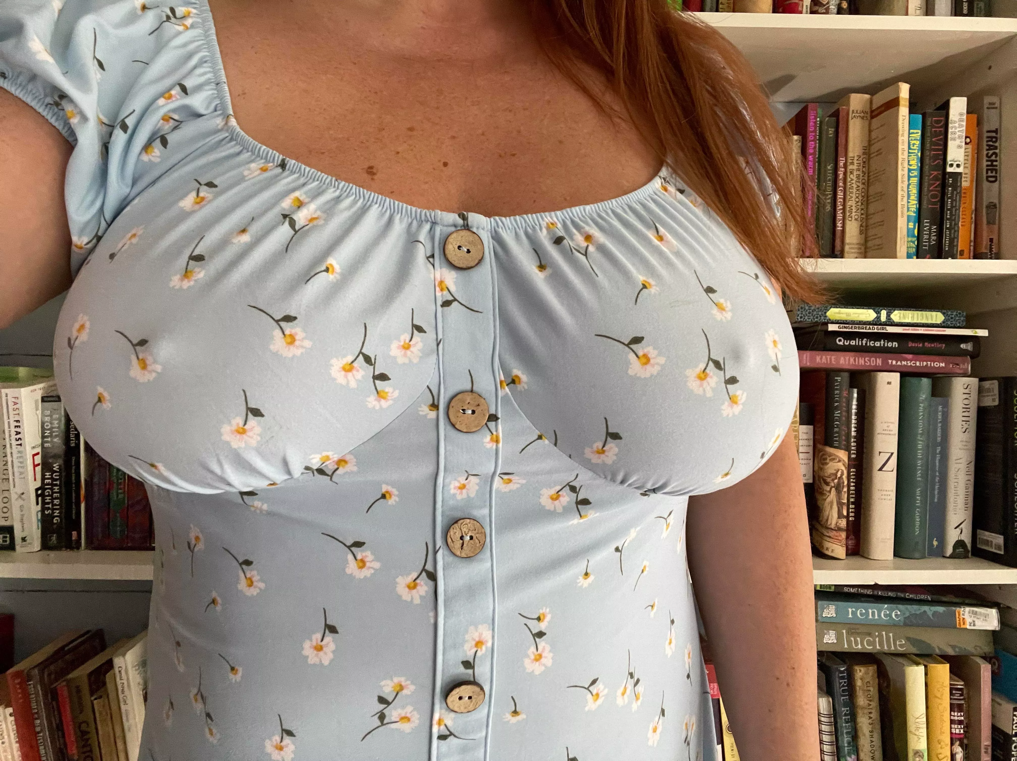 I’ll probably put a bra on before I leave the house……. Unless? 🤔 posted by FriendlyOwl4828