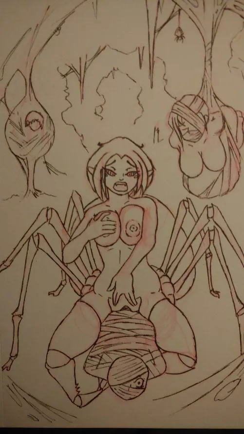 {Image}Driders meal 18+ (Art by me) by DarkUrsaman