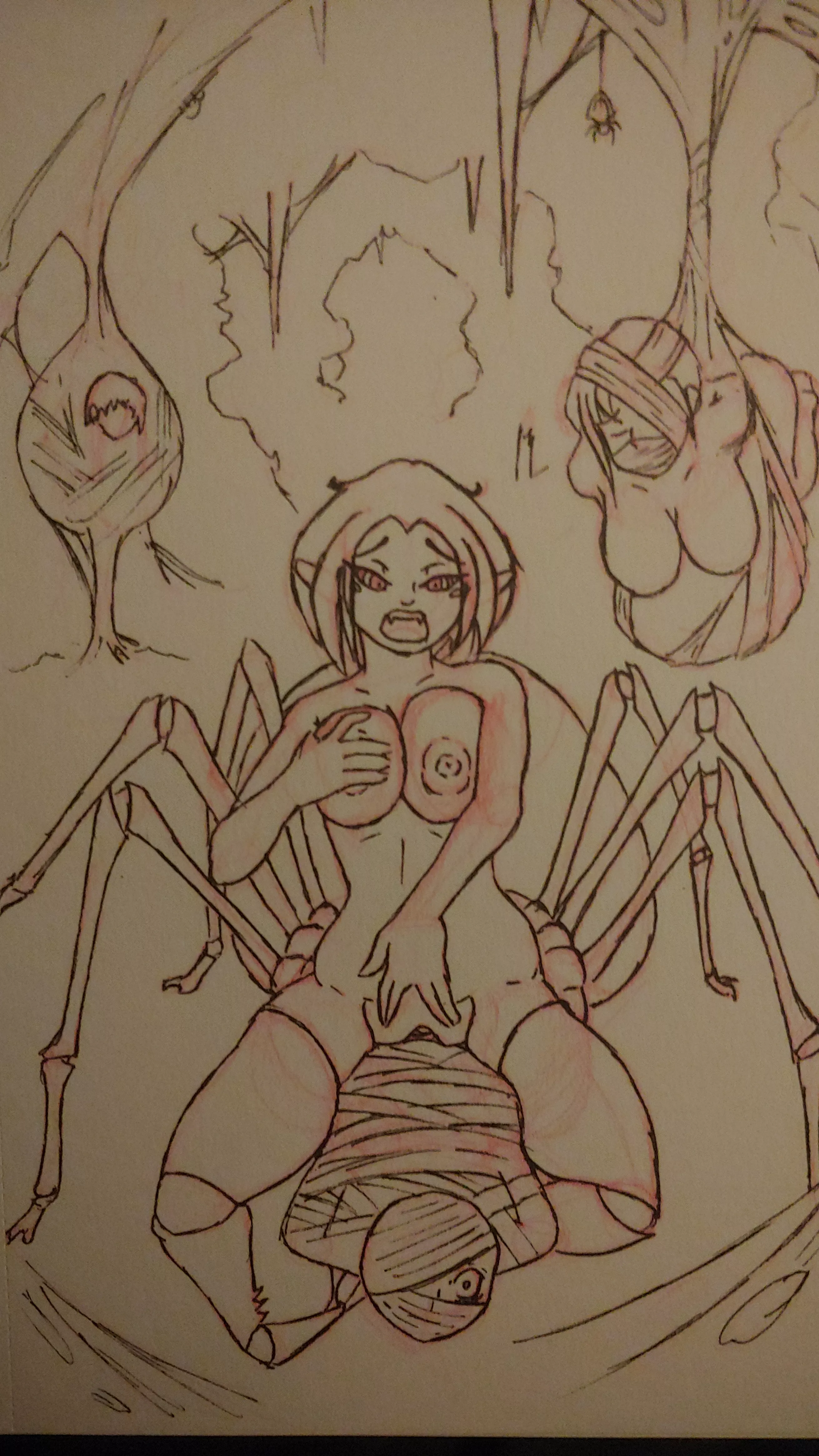 {Image}Driders meal 18+ (Art by me) posted by DarkUrsaman