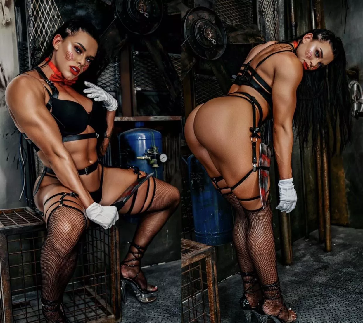 Lexa Stahl - Jigsaw Cosplay posted by lexa_stahl