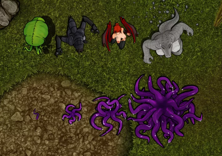 NSFW Topdown Tokens by GM_Bertus