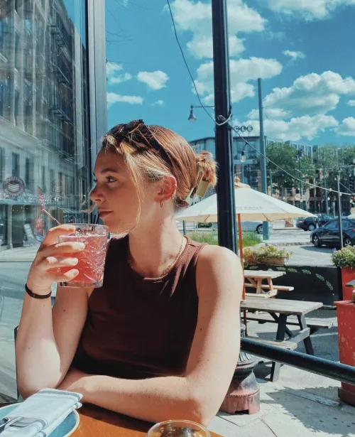 Out for a drink by Weakness-Valuable