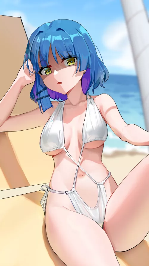 Ryou In Her Revealing Swimsuit (Bocchi The Rock) by Csxc