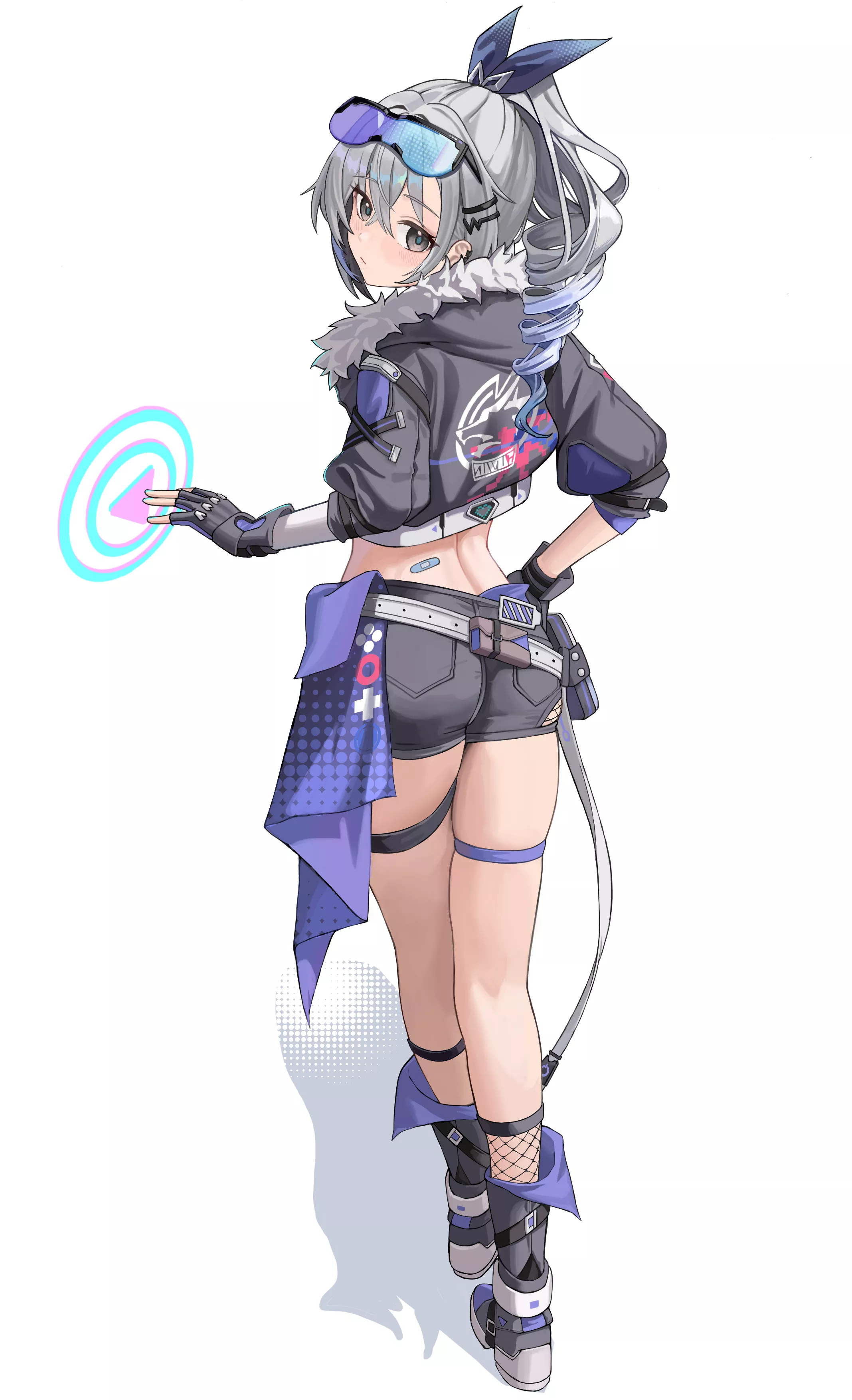 Silver Wolf Thighs [Honkai Star Rail] posted by ArmorXIII
