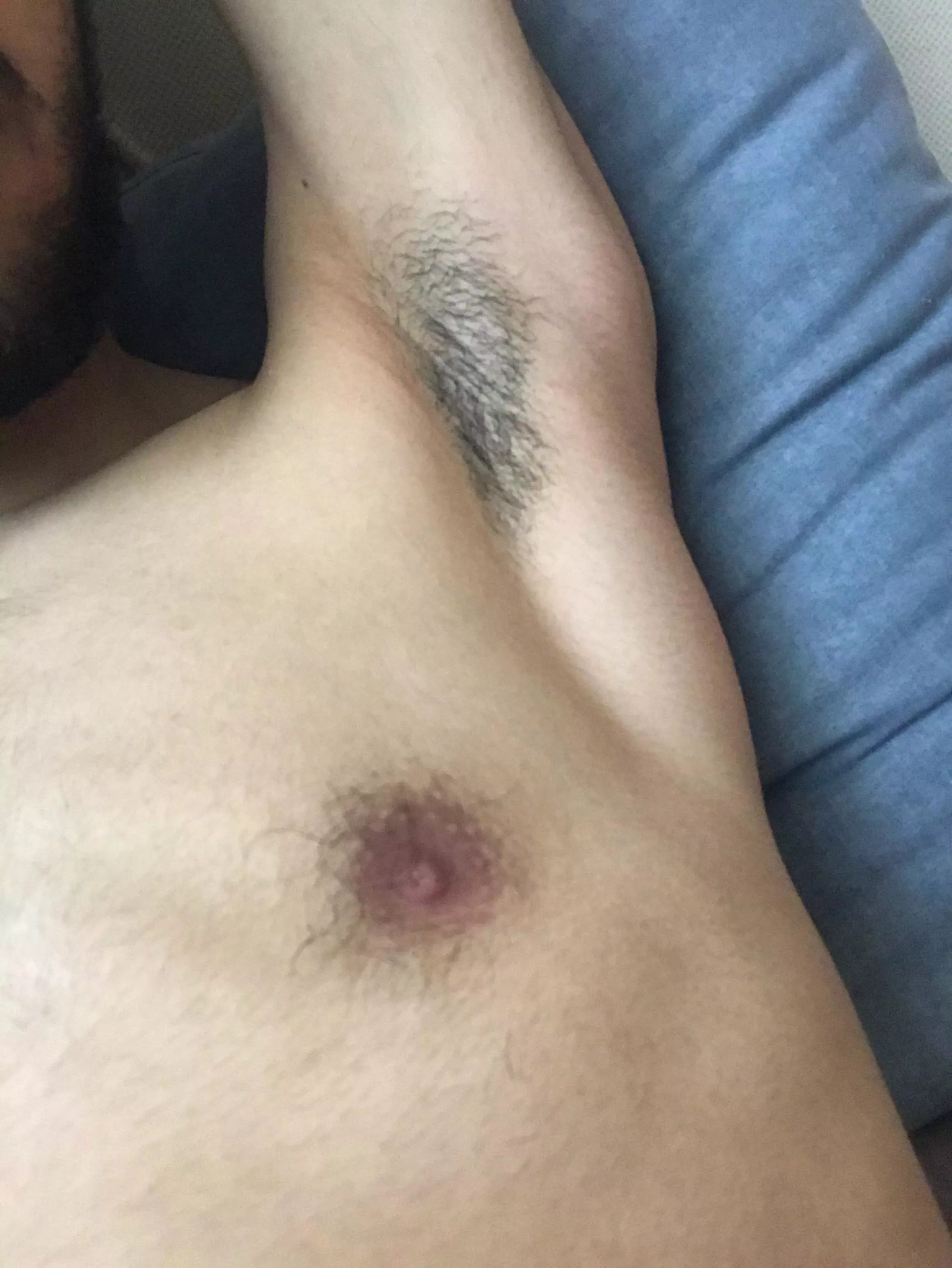 Slightly hairy but definitely sweaty posted by TeenMerkelNSFW