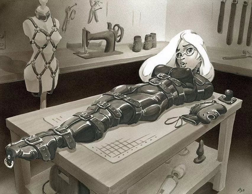 You were thinking about something completely different when I offered you to become a model for a special show up posted by Le_Chat_No1r