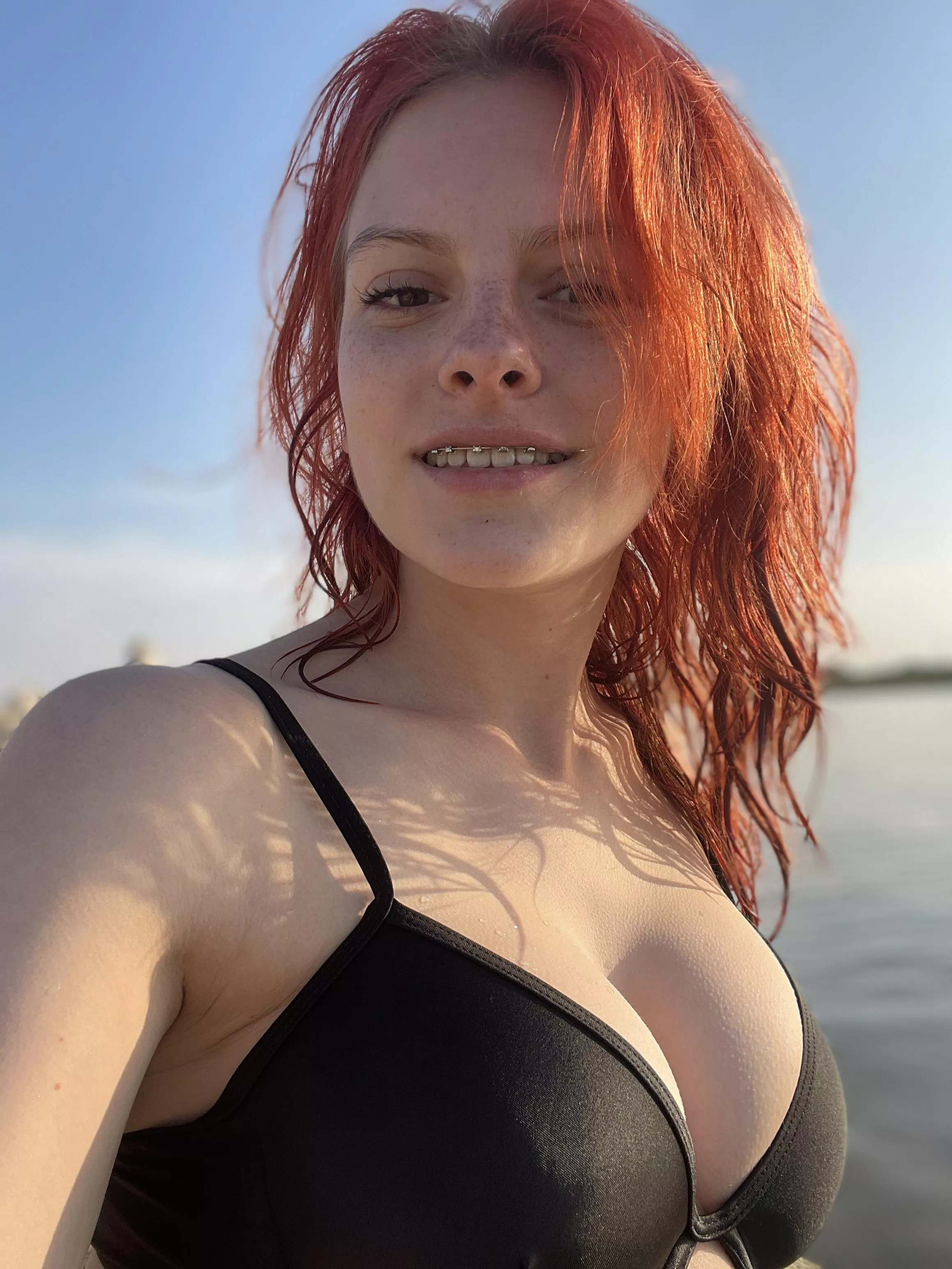 Your cock would look great between my boobs and your cum on my freckled face posted by AnnSweetBaby