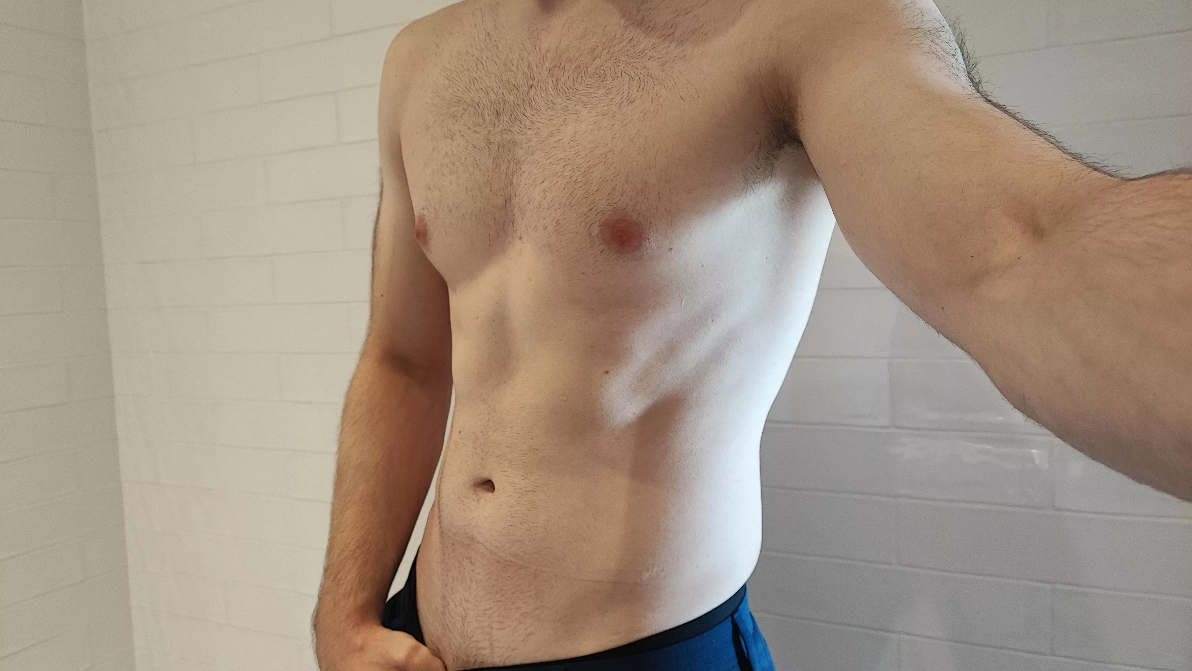 [27] The thought of people getting excited by this gets me so hard. I hope my haircut isn't too short for you... posted by sensual_guide