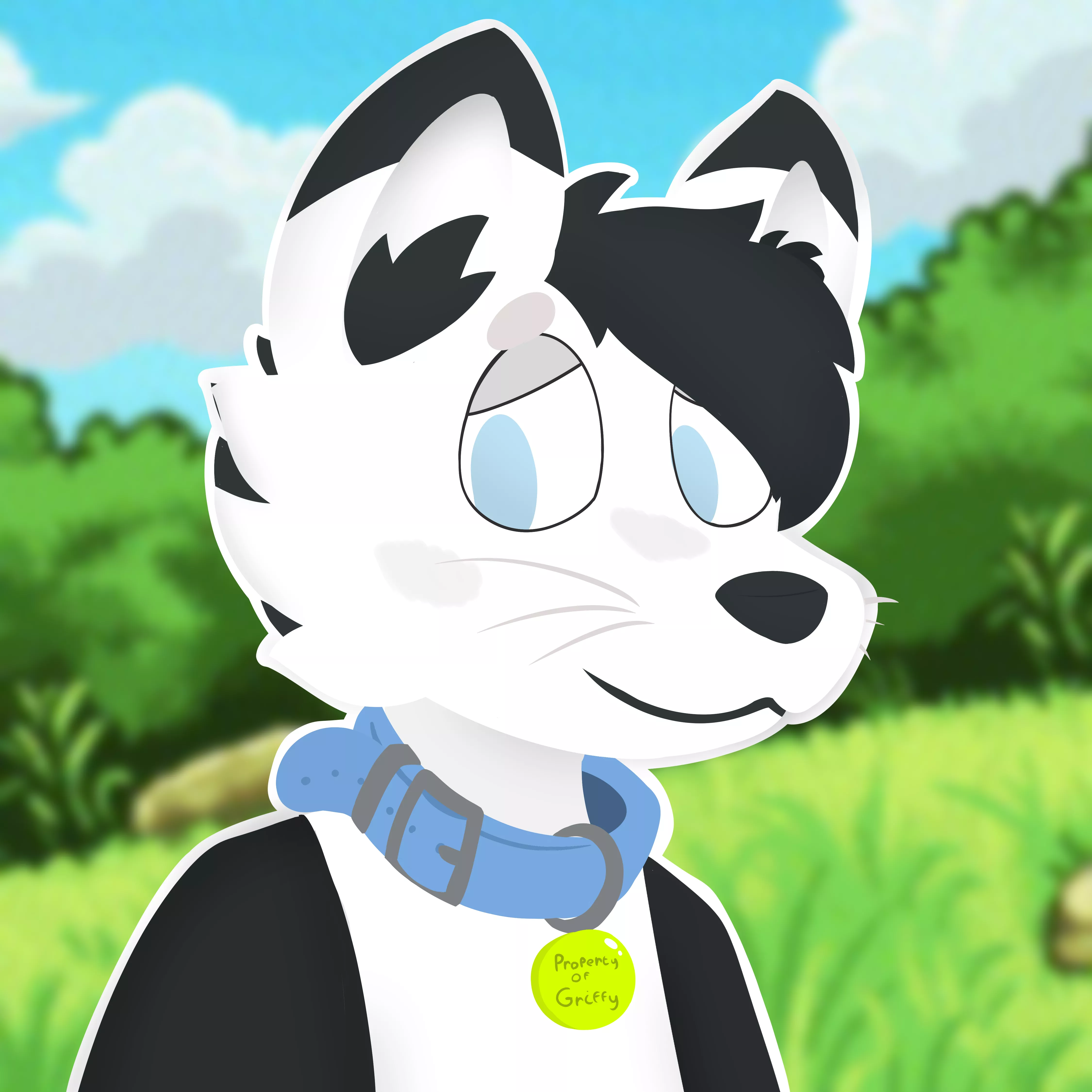 A friend lost a 1v1 with me. So I drawed him with a collar >:) posted by CheapGriffy