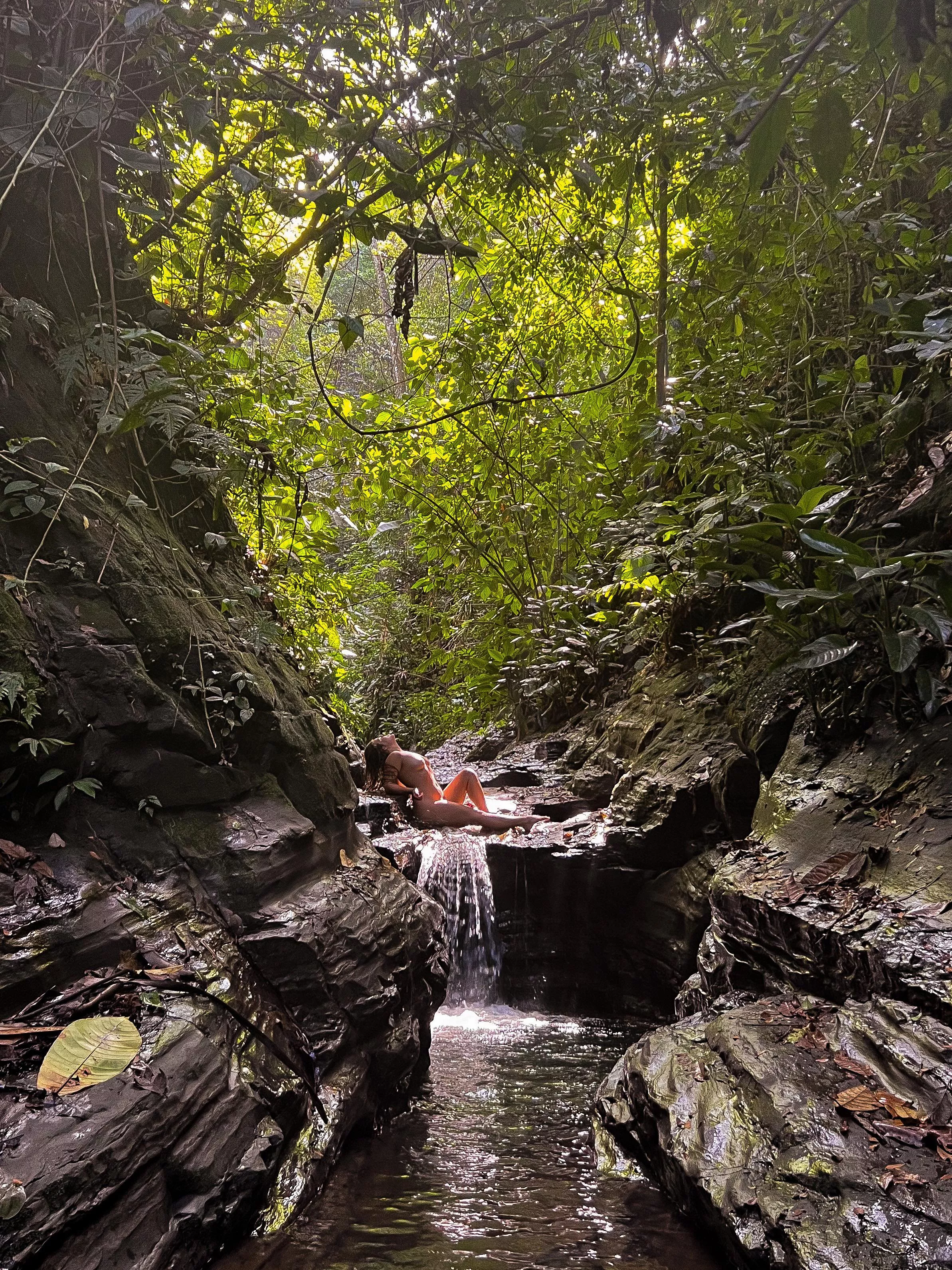 A little naked Forrest nymph who was never suppose to be caught on camera posted by daddydaycare_