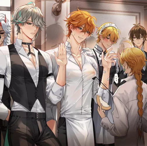 Aether checking boobie quality~ by YogurtclosetFuzzy693