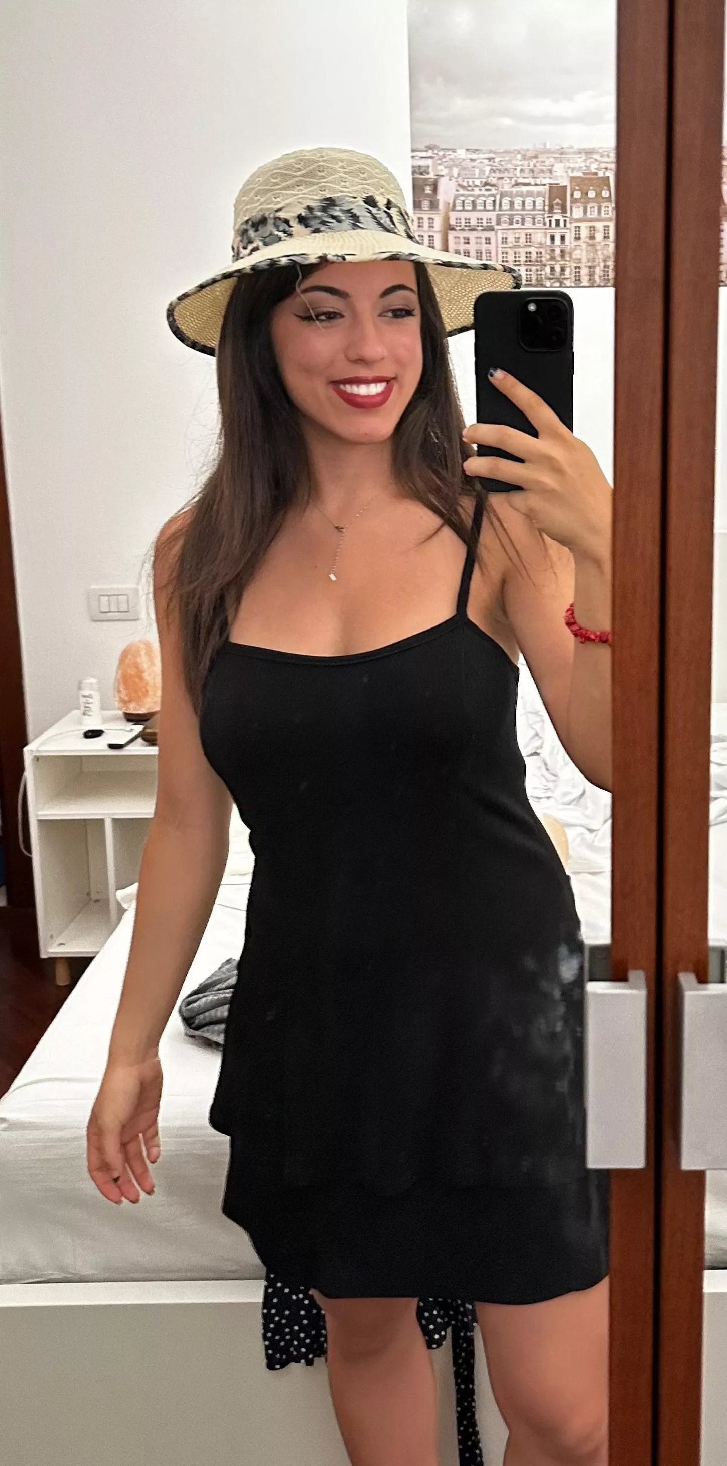 Braless selfie today <3 F19 posted by little__devill