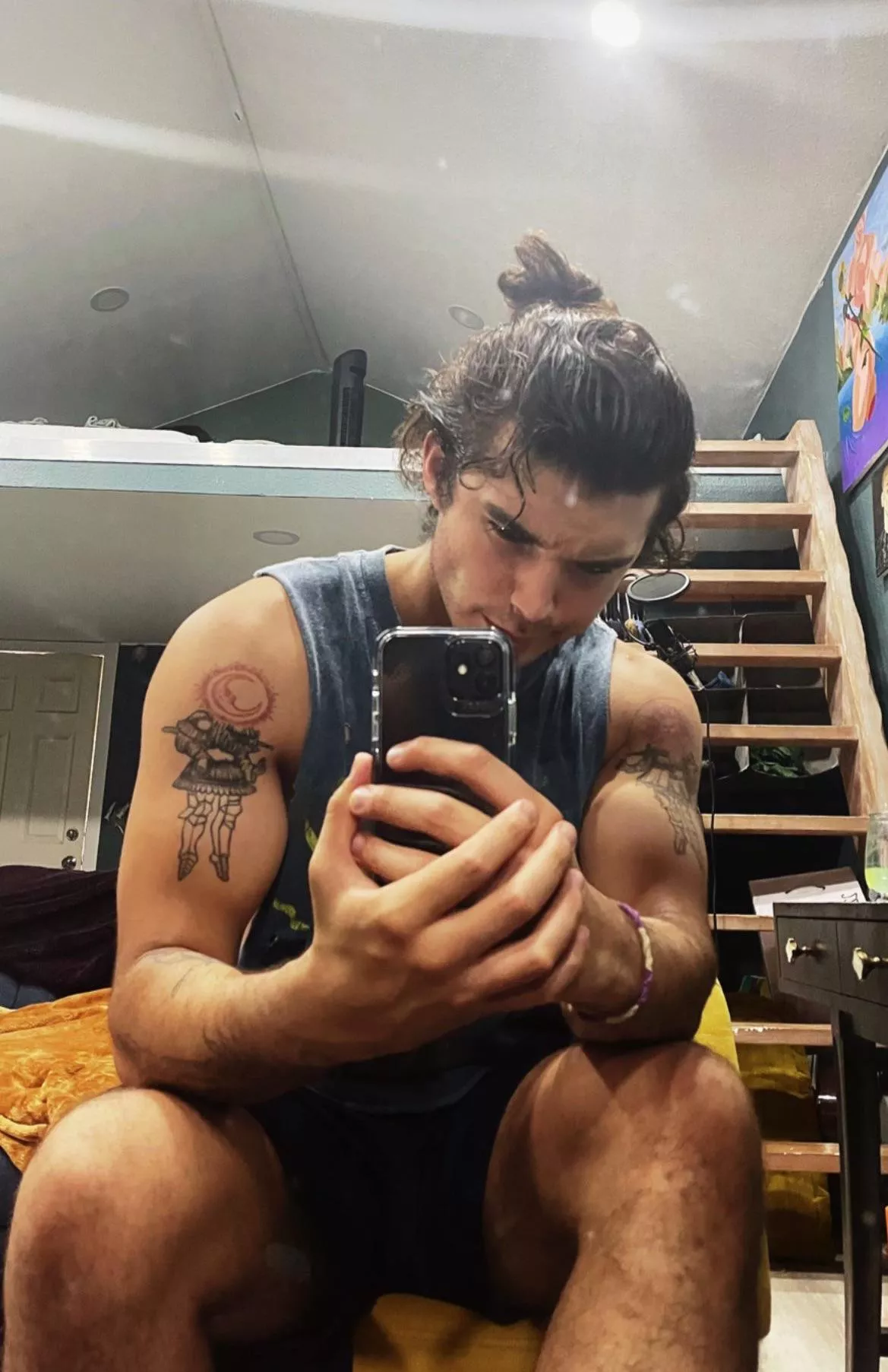 Do y’all like my long hair? posted by DrakoCujoh