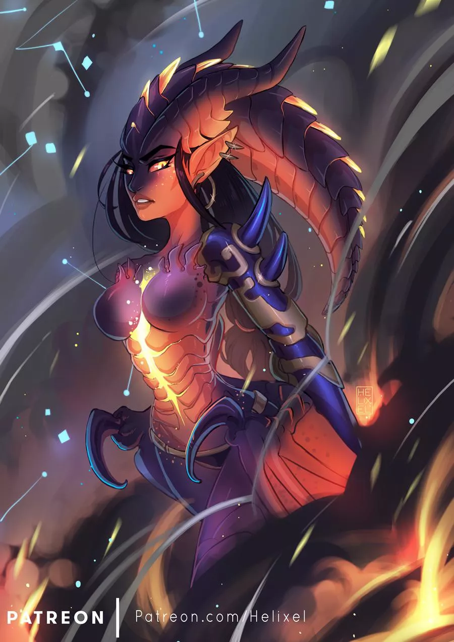 Dragon Symmetra (Helixel) [Overwatch] posted by simpforushiwakamaru
