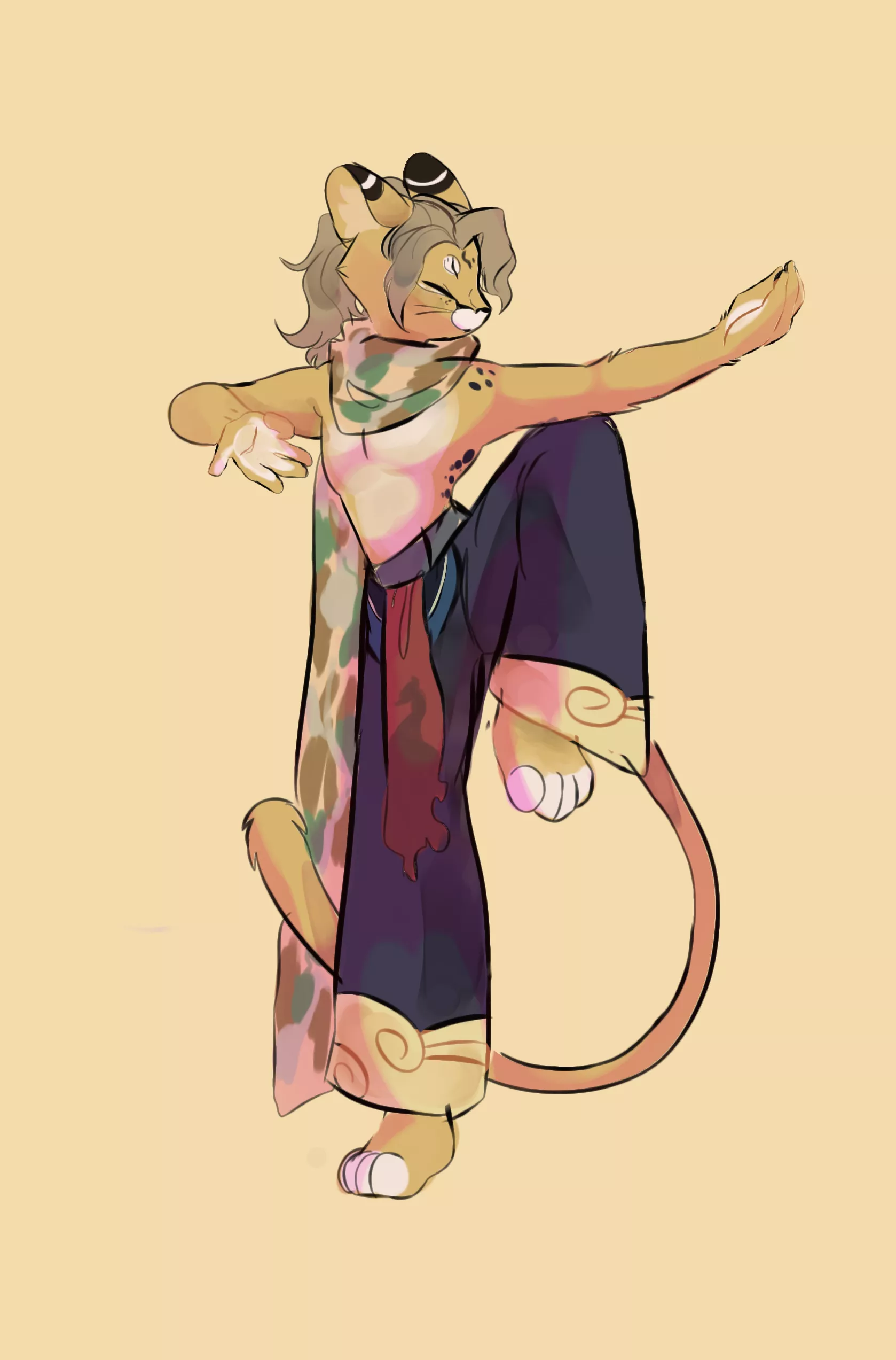 Fancy boy, now with a proper monk attire. What do you guys think? posted by sonofan_oficial