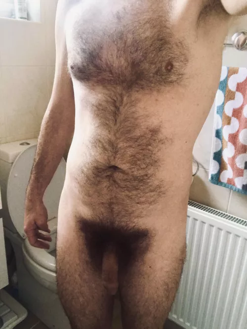 My thick bushes pubes almost cover my balls. by IcyMaterial2