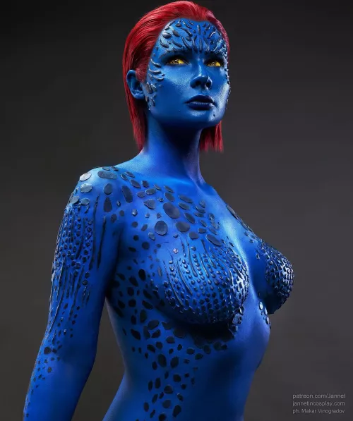 Mystique, cosplay by JannetIncosplay.~ by JannetIncosplay