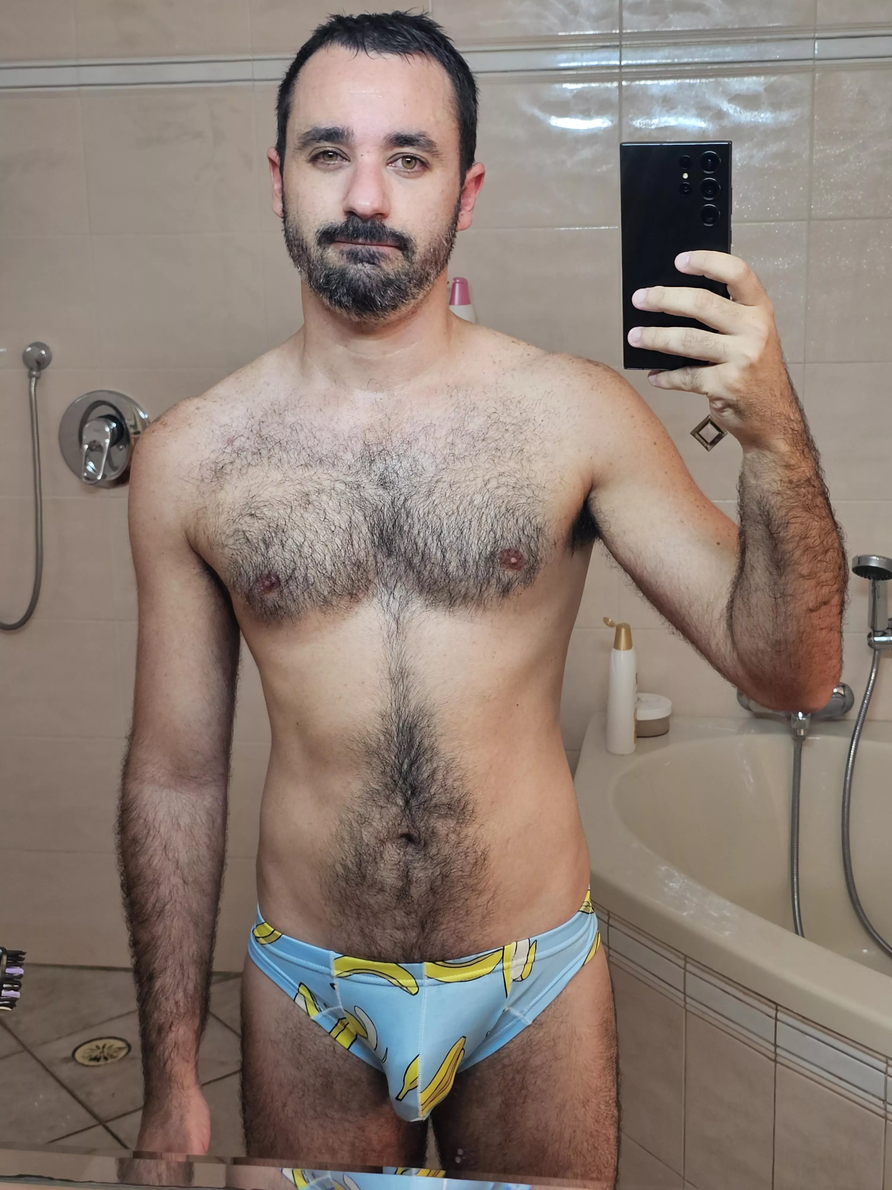 New banana swim suit... what do you think?😅 posted by zoro_homo