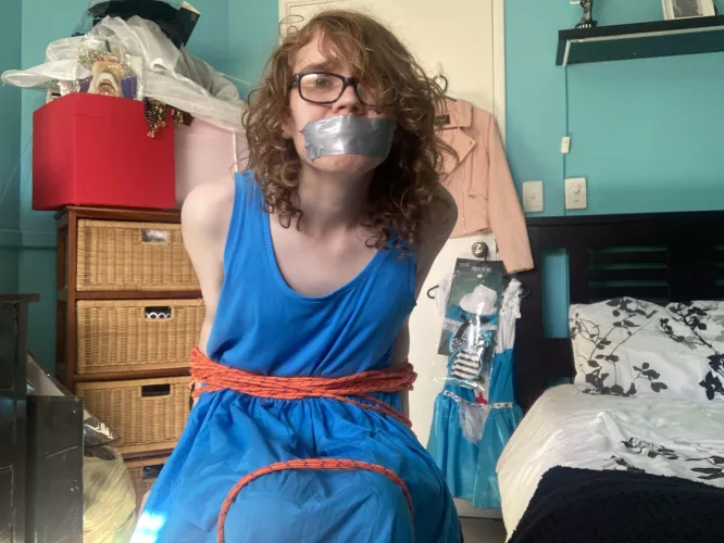 Sorry, I’m a Bit…Tied Up Right Now by Jackninja5