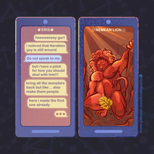 The Nemean Lion! (Mythology) by Knobbygobblin