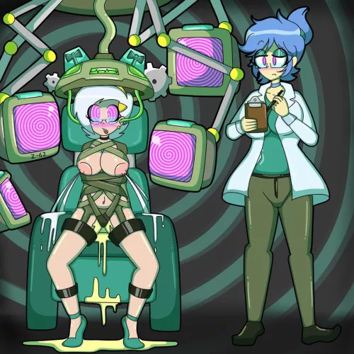 when it comes to putting subjects to the test Olivia is nothing but thorough (Zombi62) by Konradleijon