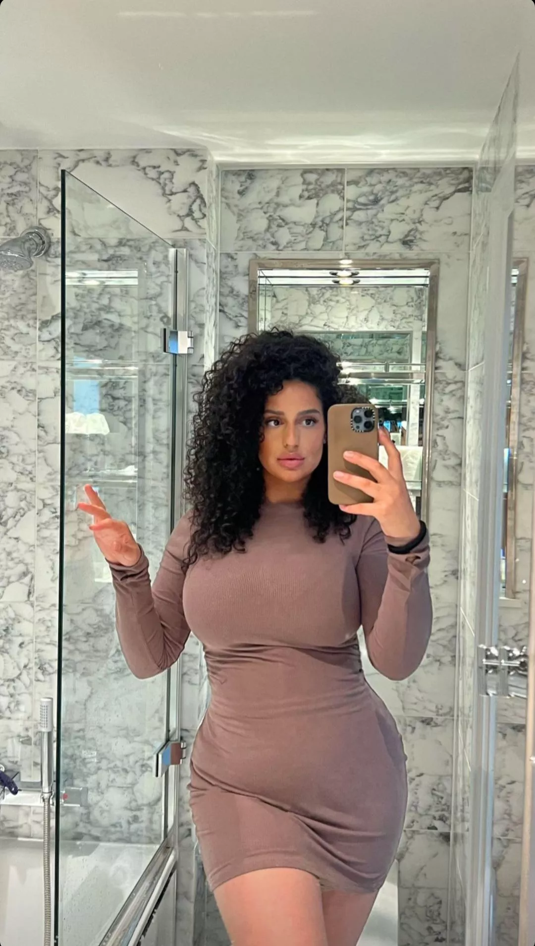 A tight dress can not hide them posted by JustFriendlyToday